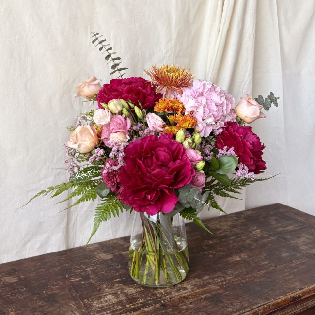 Peony Rouge Red Peony Bouquet